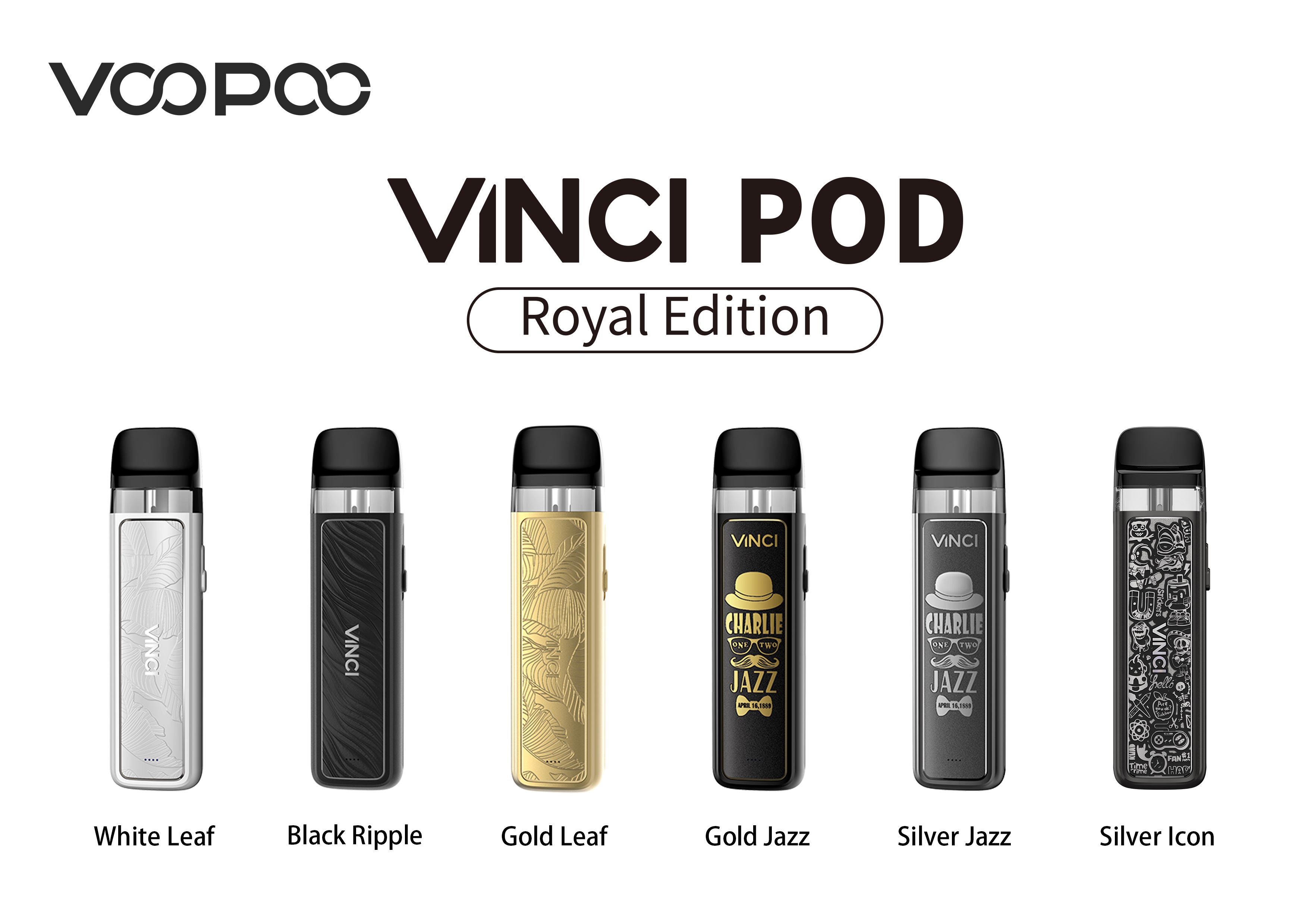 Voopoo Vinci Pod Royal Edition Kit Vinci Pod Kit Vinci Pod Cartridges Drag Nano 2 Pods Vinci